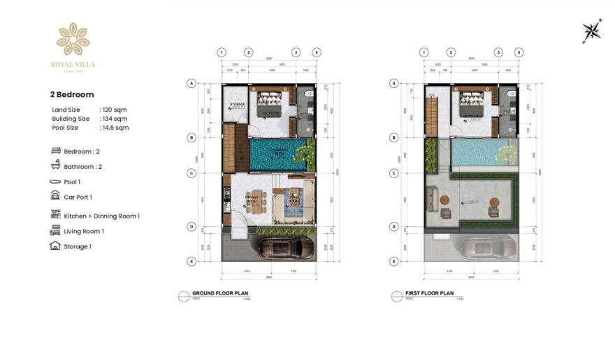 Plans Royal Villas