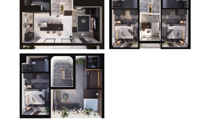 Plans Complex 8 Villas