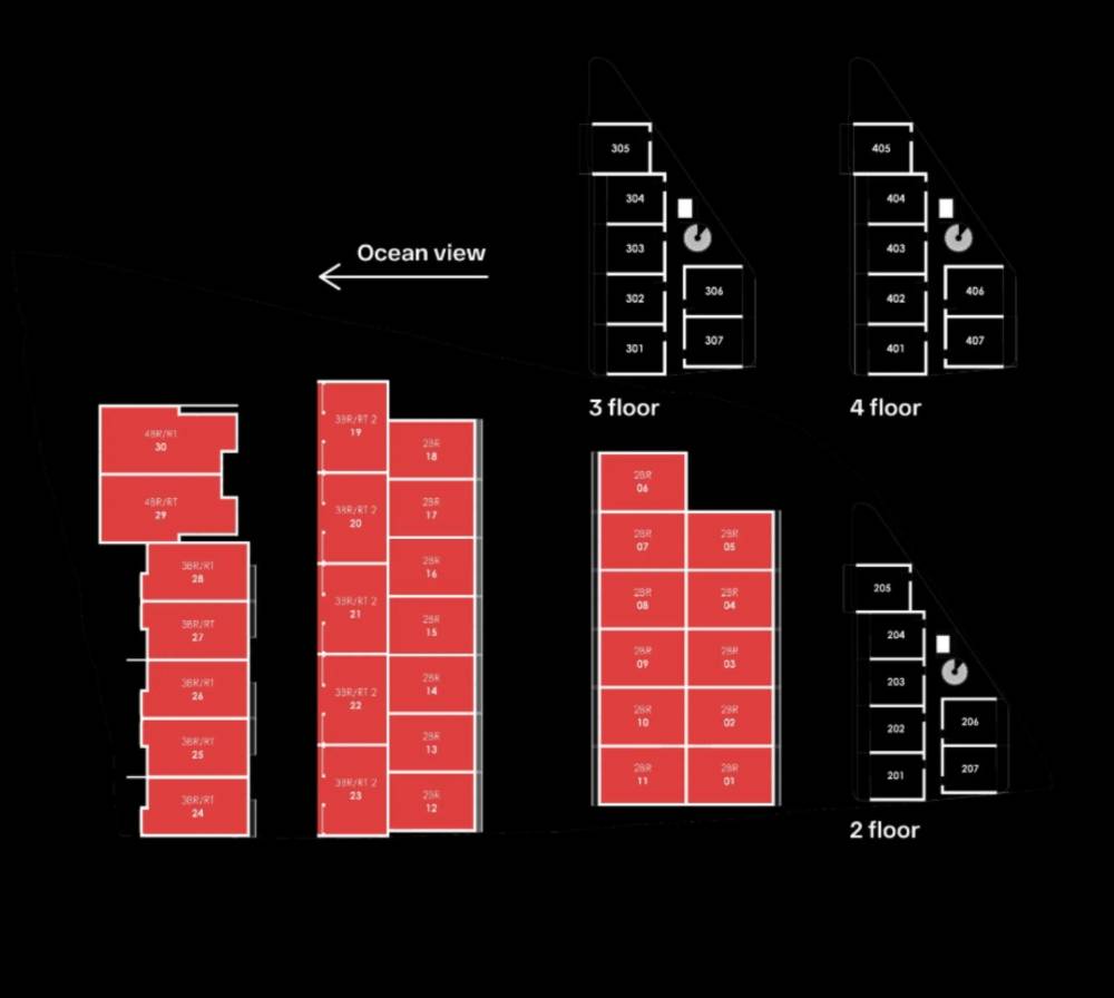 General plan – Complex 8 Villas#