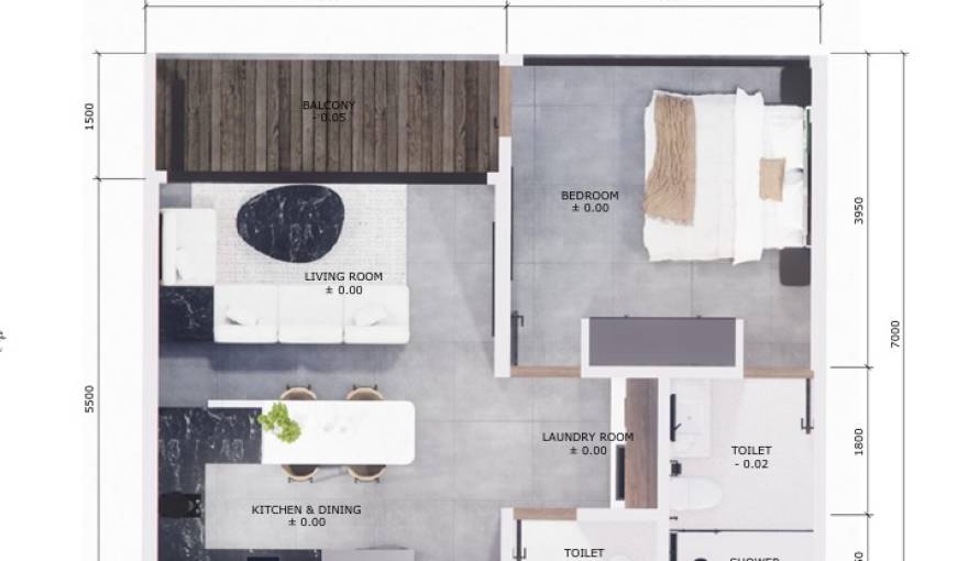 Plans The One by Almal