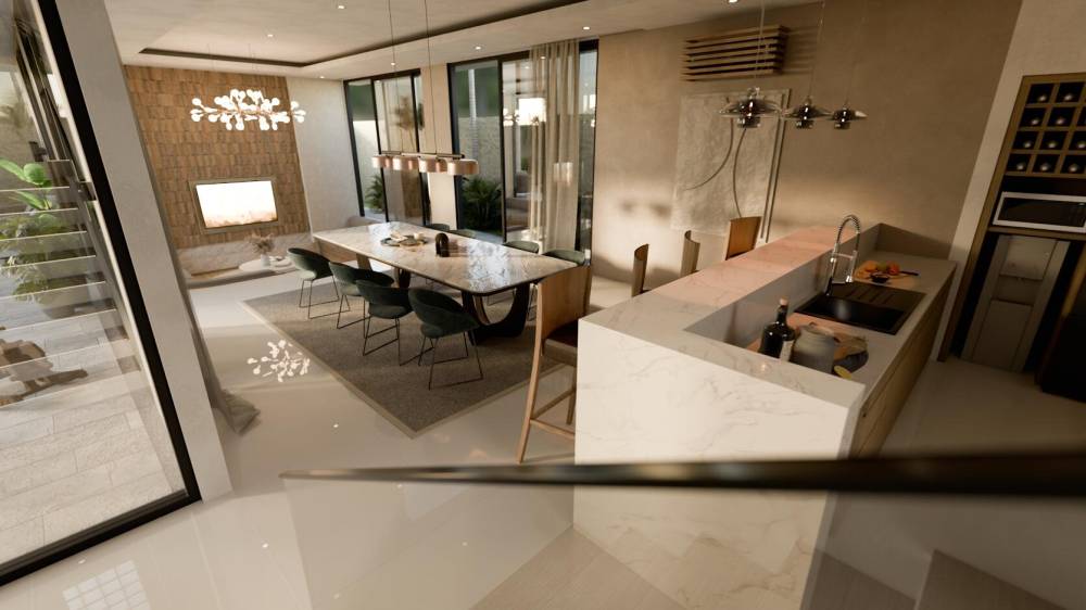 Interior design – Celest Villas#