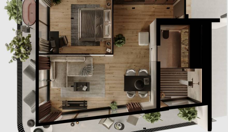 Plans ANTA Residence Canggu