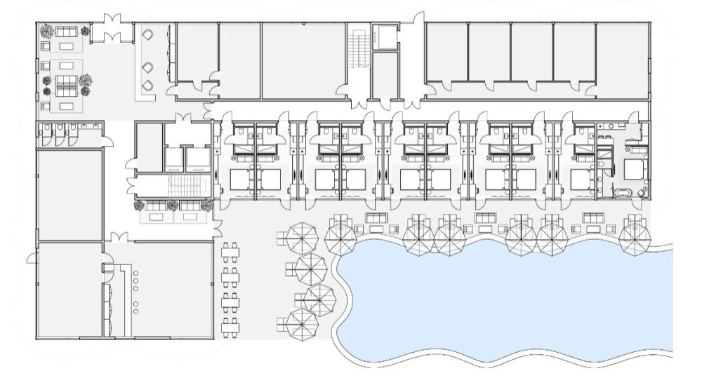 General plan – Ramada Encore Pandawa Hills#