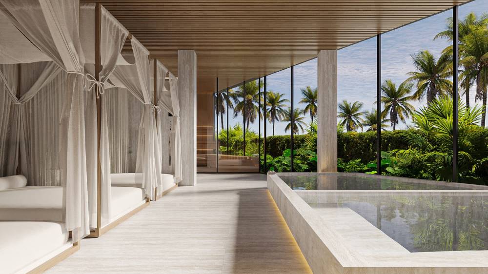 Gallery White Palm#