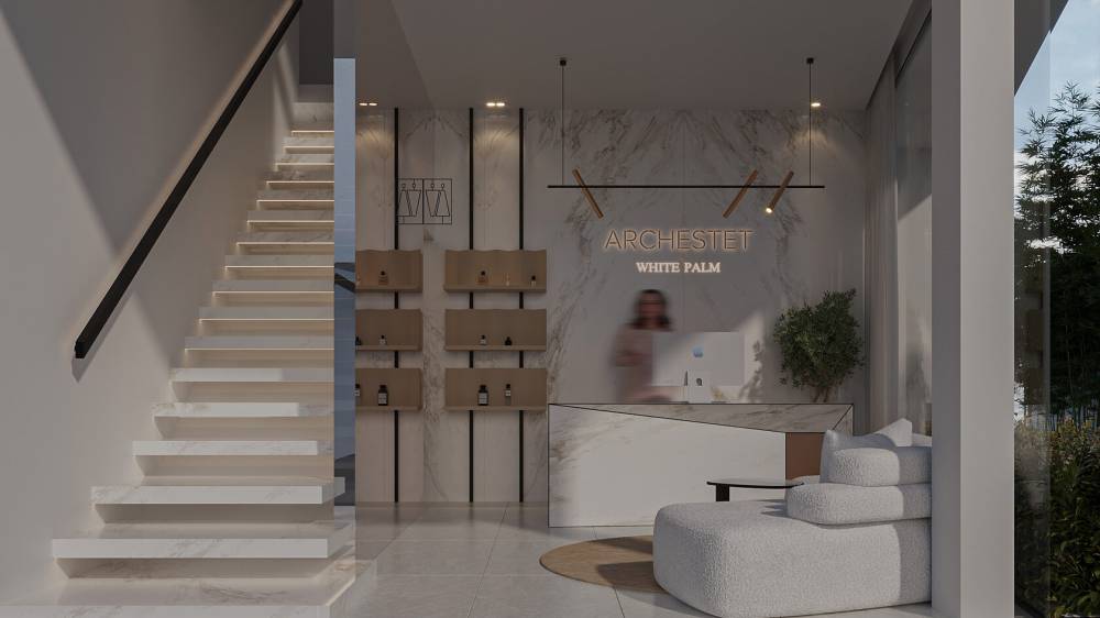 Gallery White Palm#