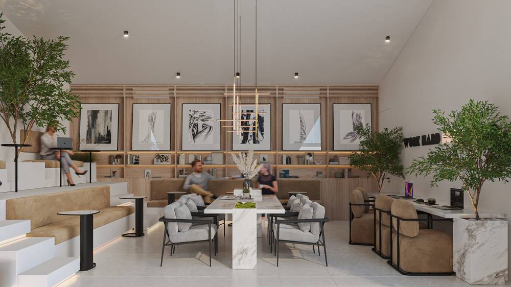 Gallery White Palm#