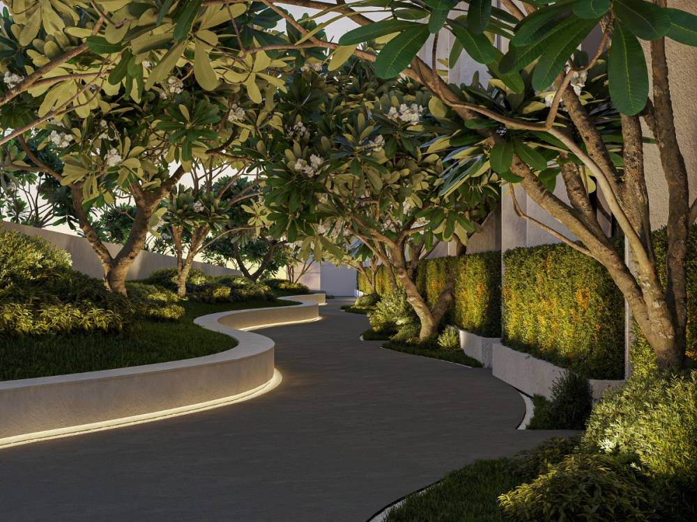 Gallery White Palm#