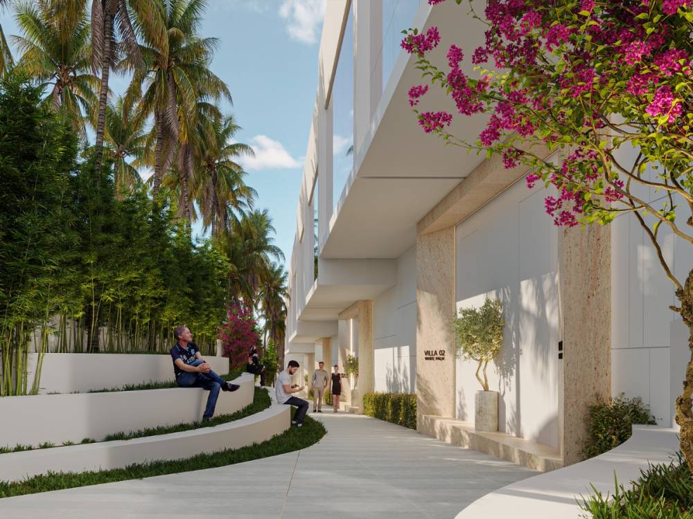 Gallery White Palm#