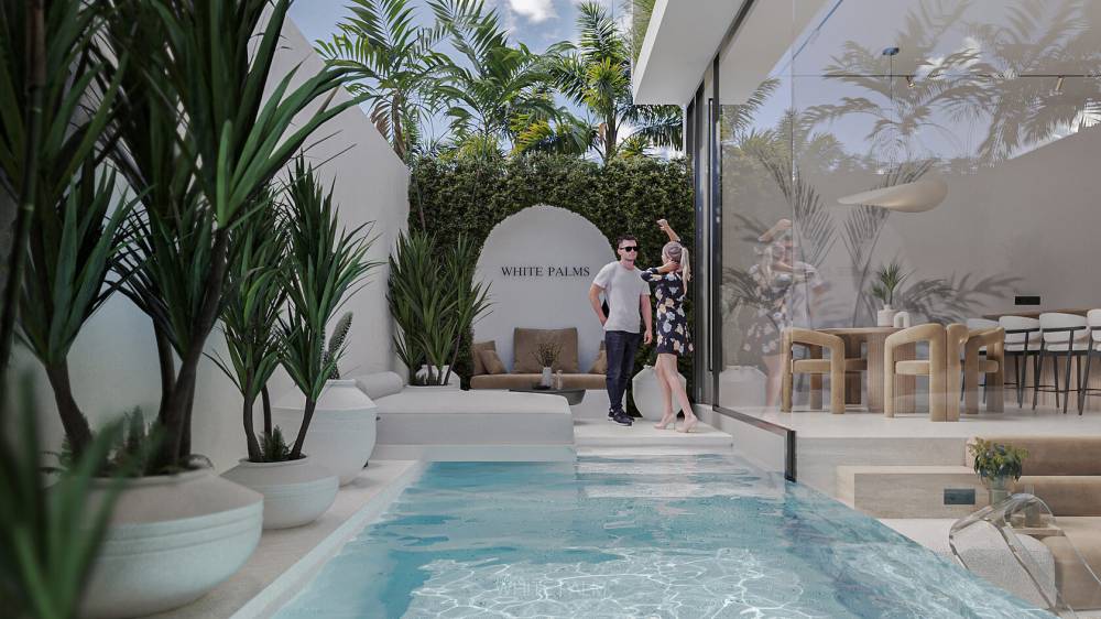 Interior design – White Palm#
