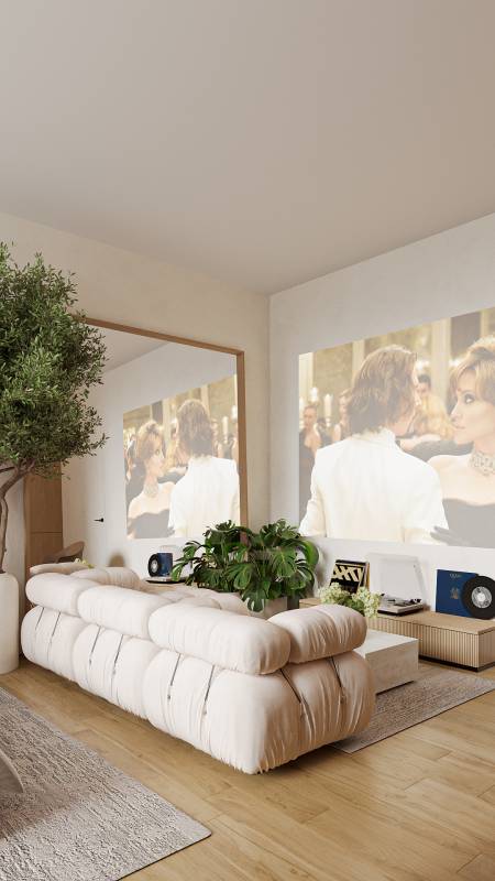 Interior design – White Palm#