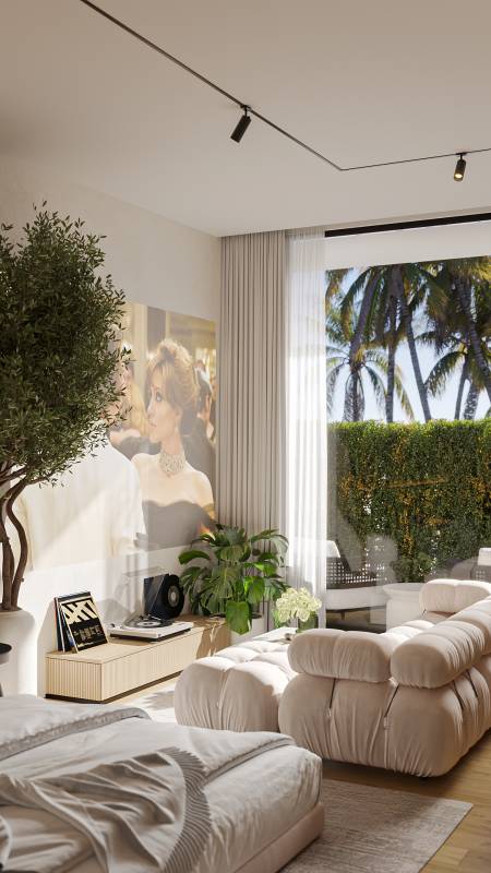 Interior design – White Palm#