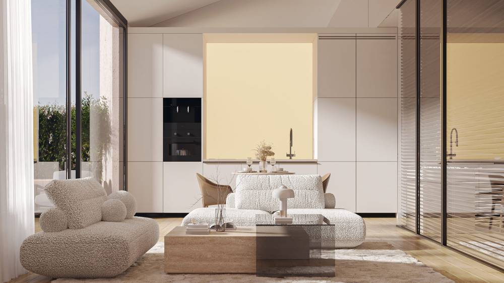 Interior design – White Palm#
