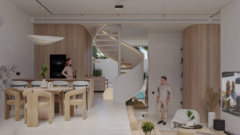 Interior design – White Palm#