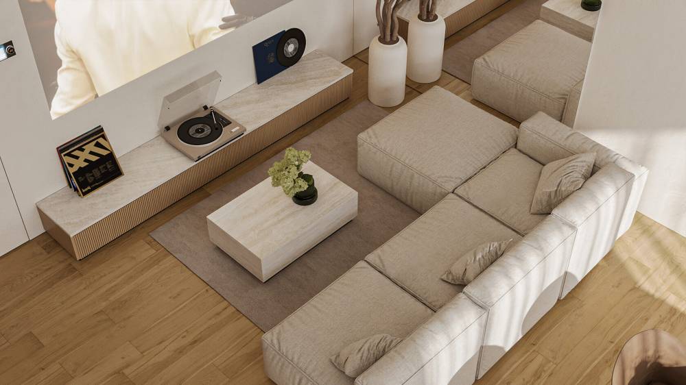 Interior design – White Palm#