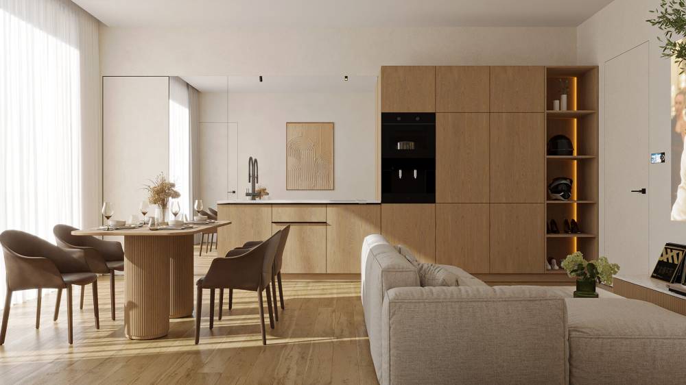 Interior design – White Palm#