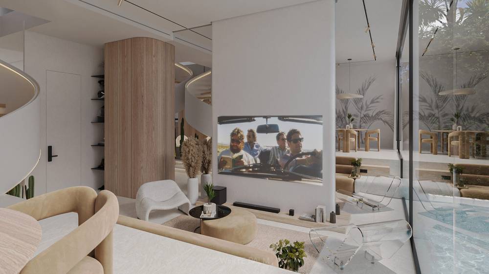 Interior design – White Palm#