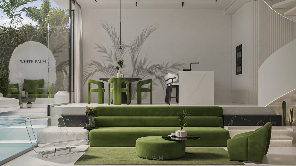 Interior design – White Palm#