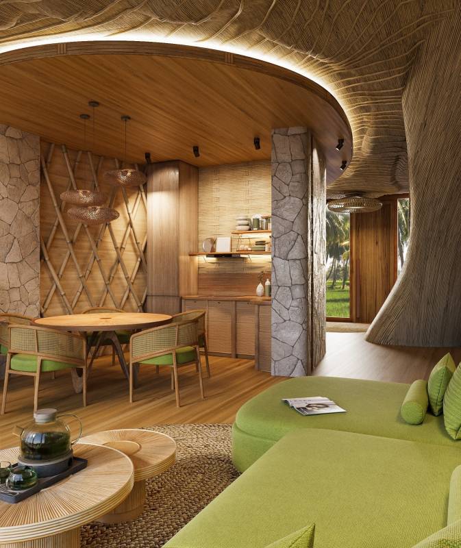 Interior design – Pistachio Villas#
