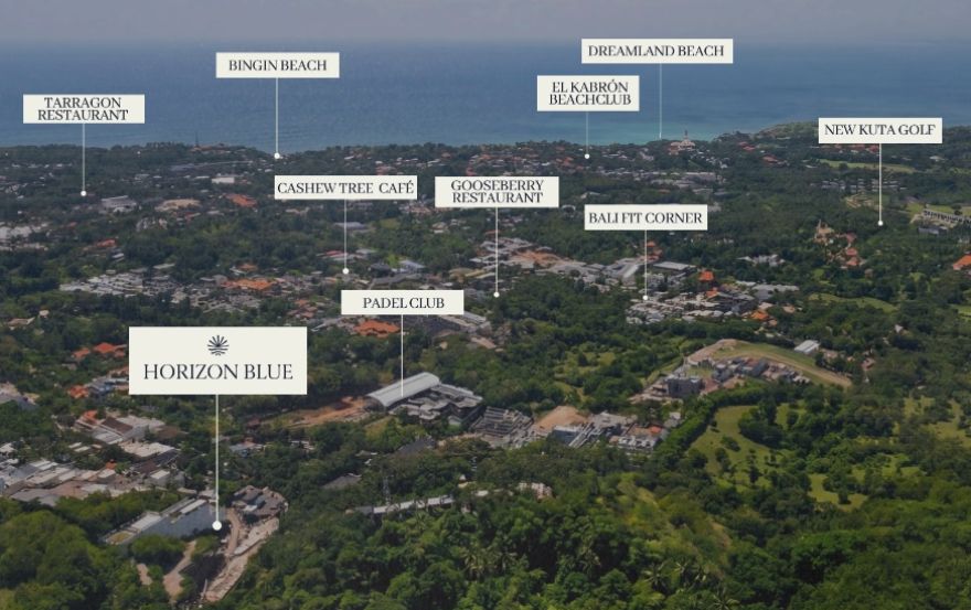 Site plan – Horizon Blue