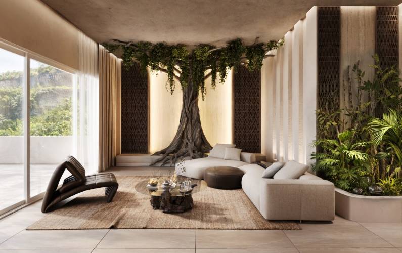 Interior design – Horizon Blue