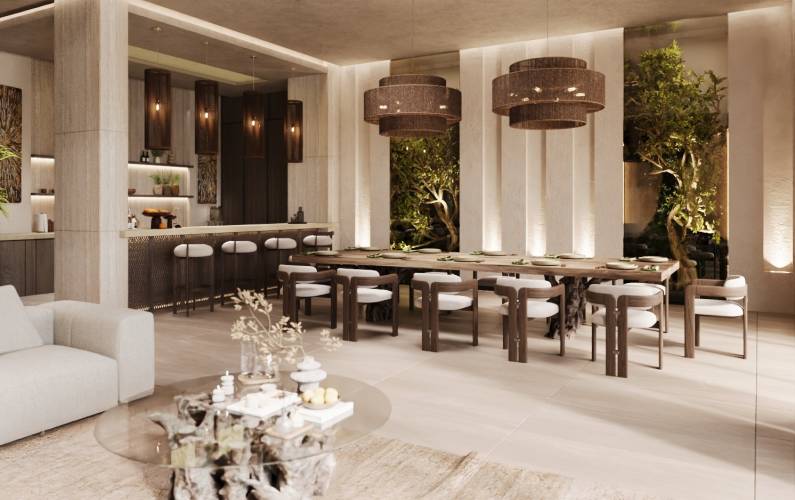 Interior design – Horizon Blue