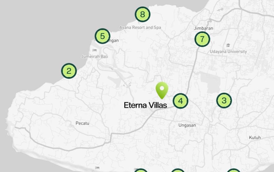 Site plan – Eternal Villas