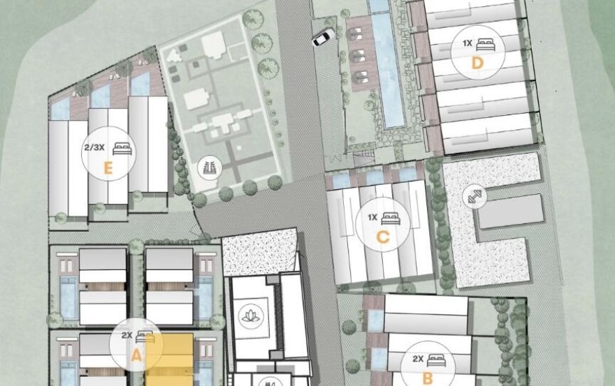 Site plan – Asai Villas