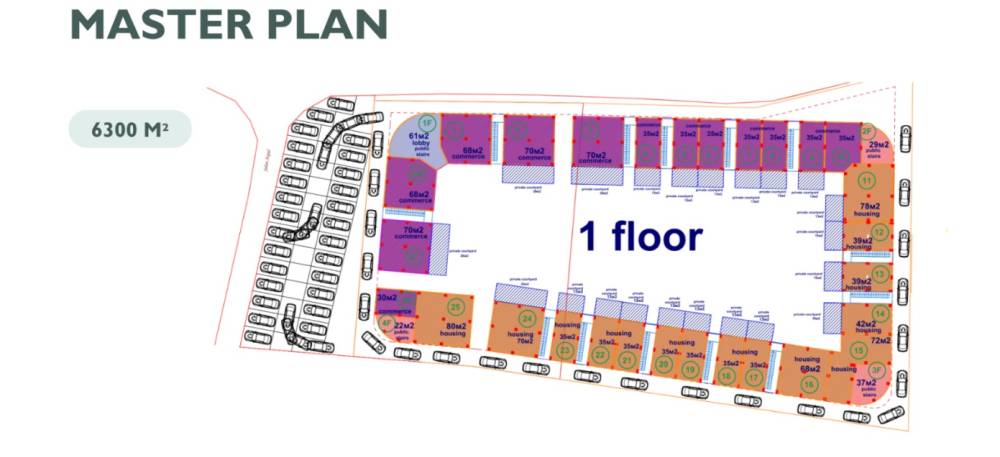 General plan – Habbi Melasti Residence#