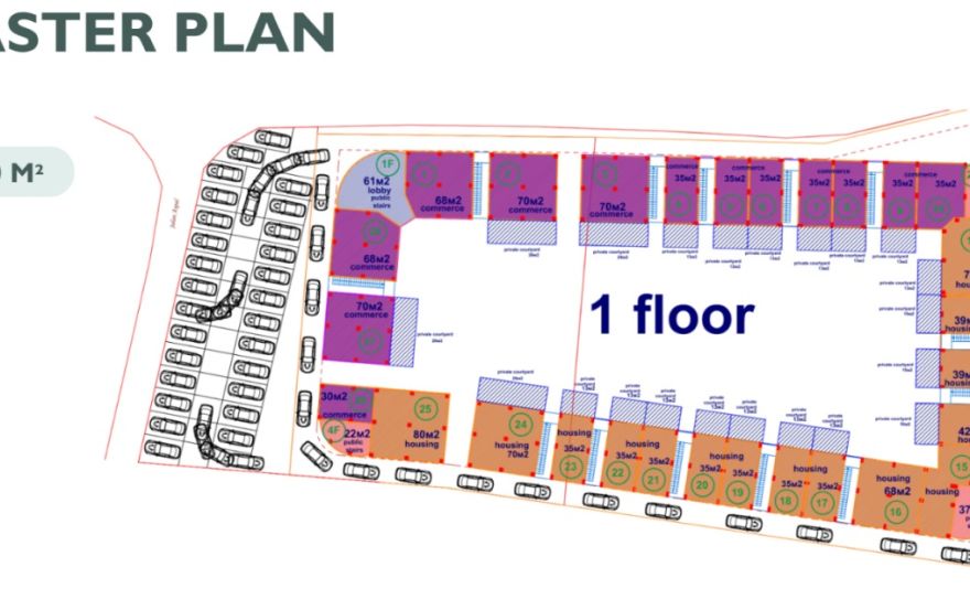 Site plan – Habbi Melasti Residence