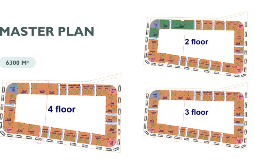 Site plan – Habbi Melasti Residence