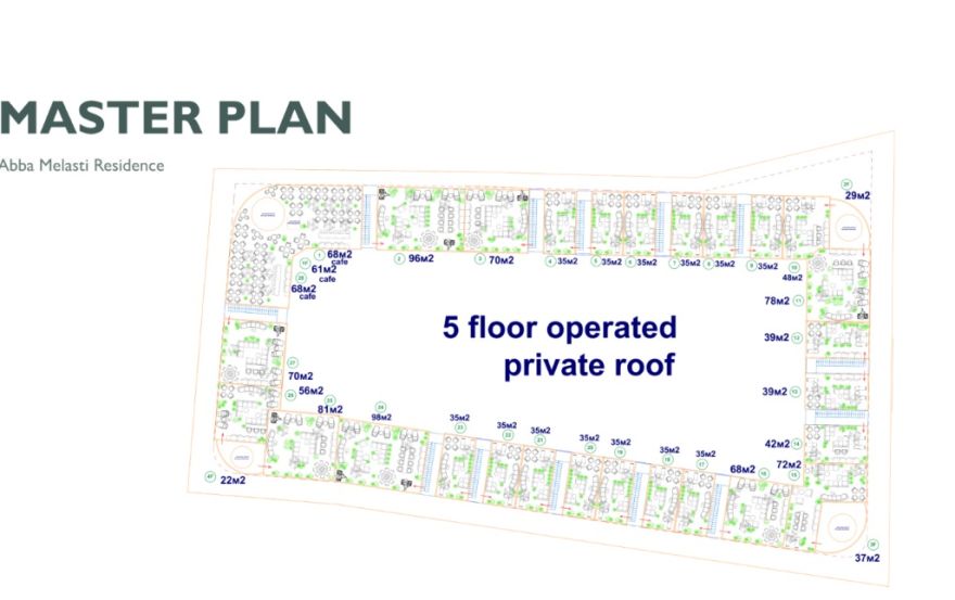 Site plan – Habbi Melasti Residence