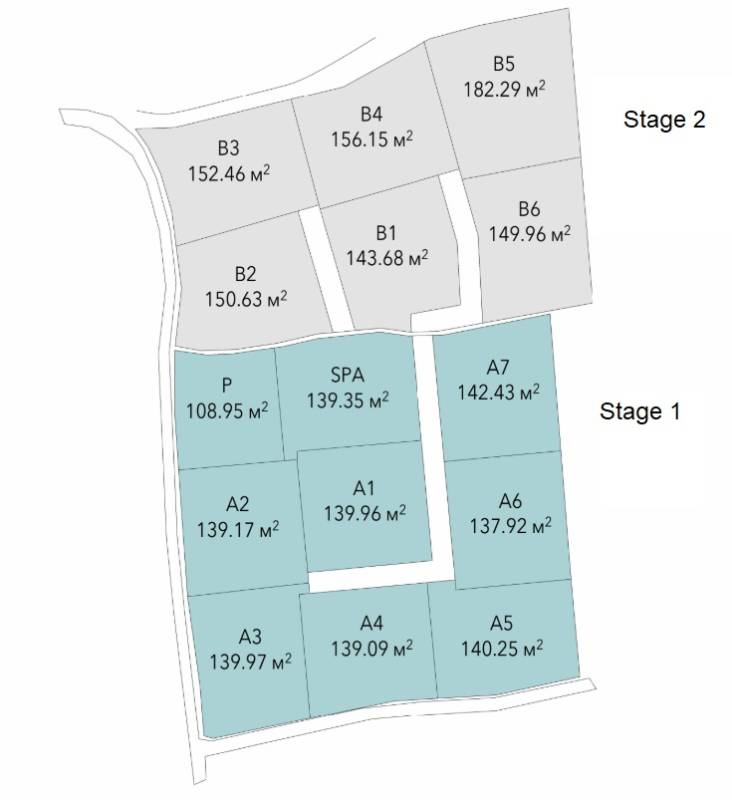 General plan – Re:imagined Villas Ubud#