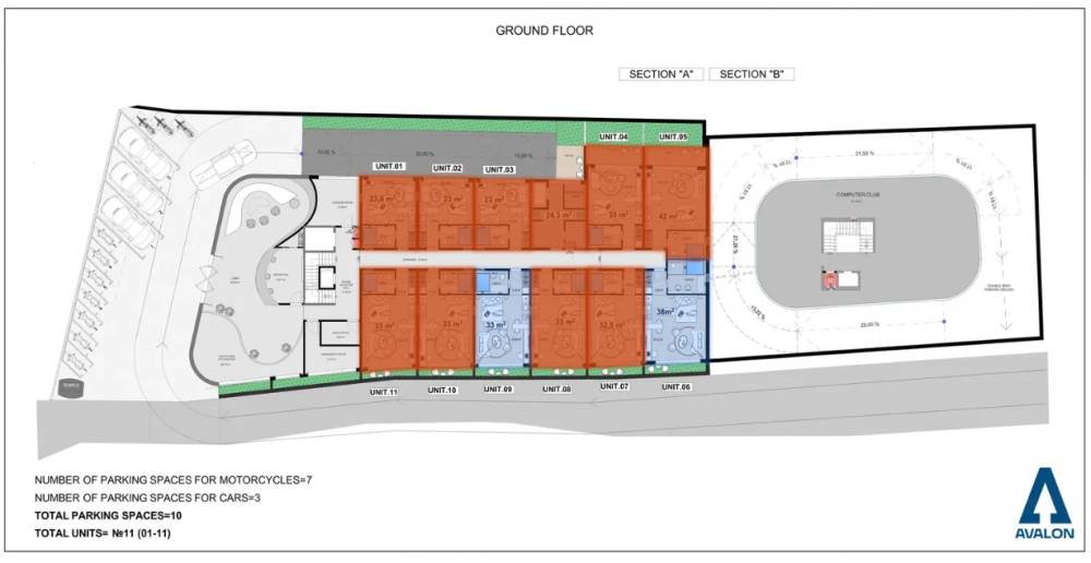 General plan – Buddha Club House#