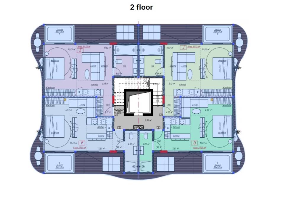 General plan – OM Club House#