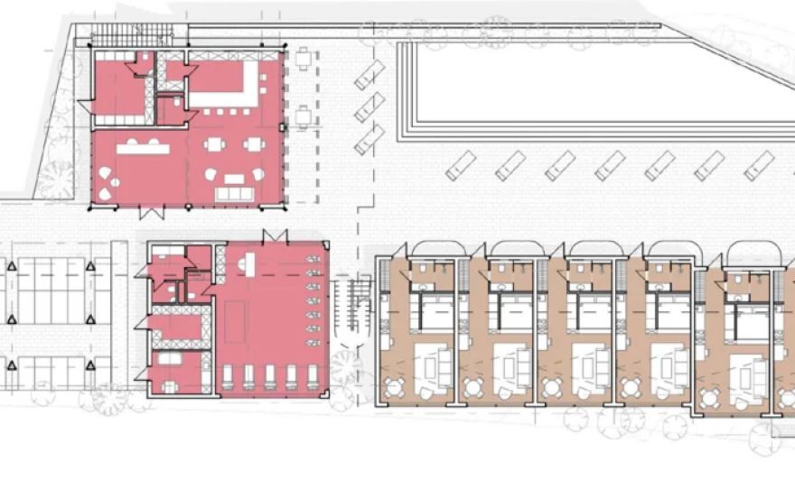 Site plan – Baza Kedungu