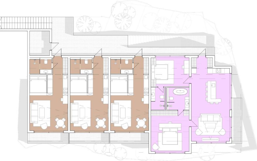 Site plan – Baza Kedungu