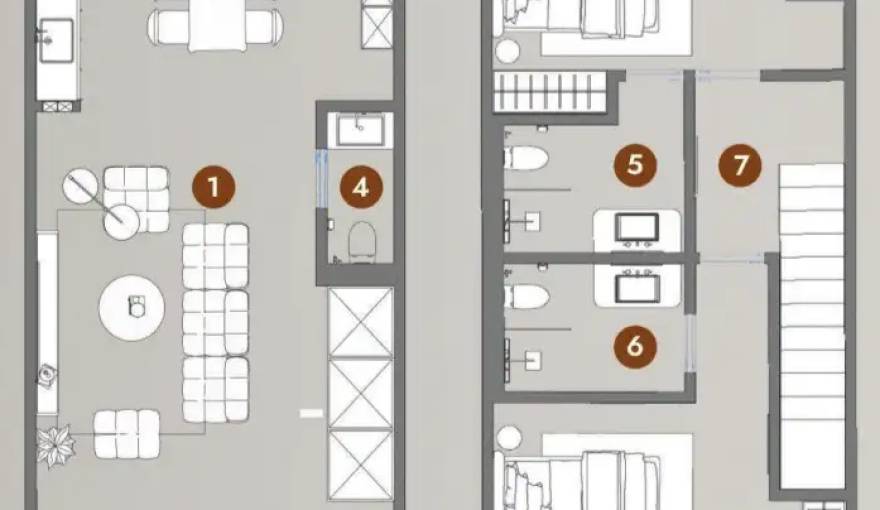 Plans Akai Townhouse