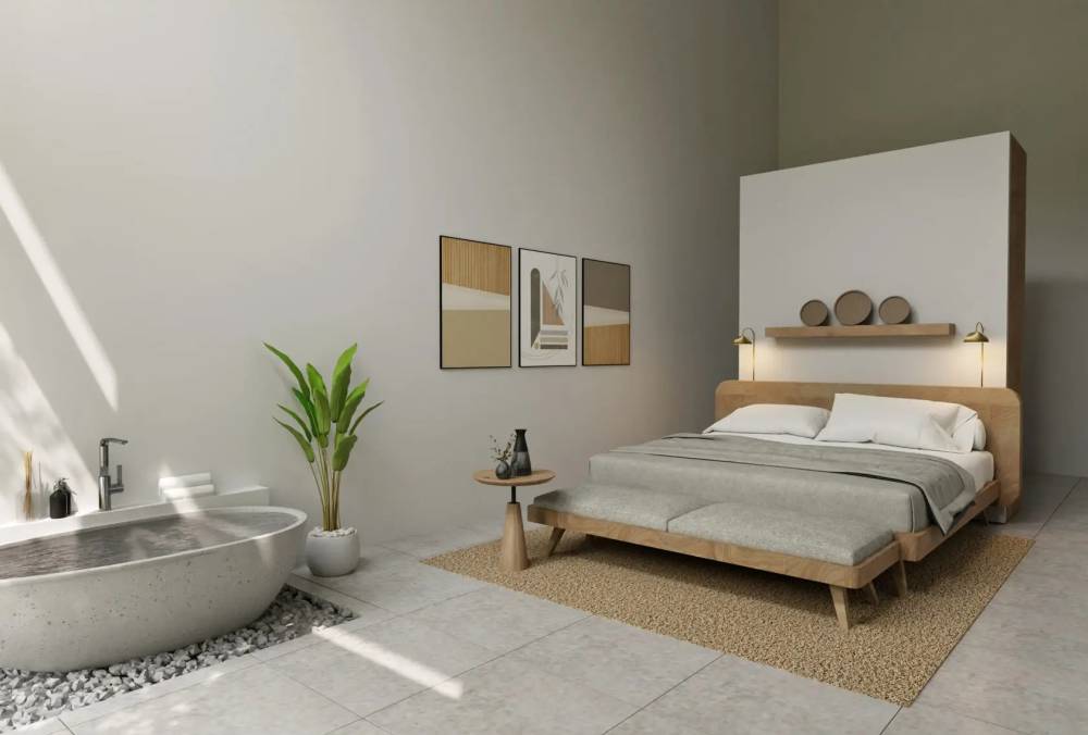 Interior design – Sunrise Bliss#