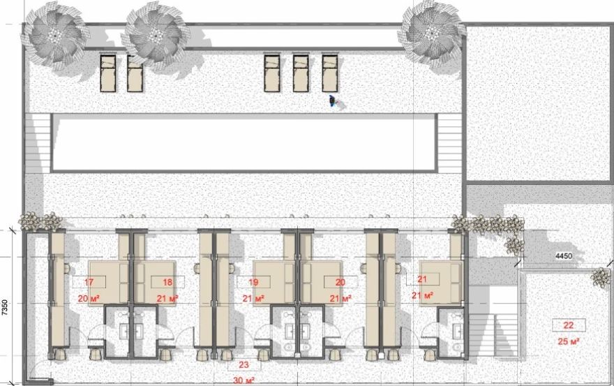 Site plan – Ubud Center Oasis
