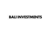 Bali Investments