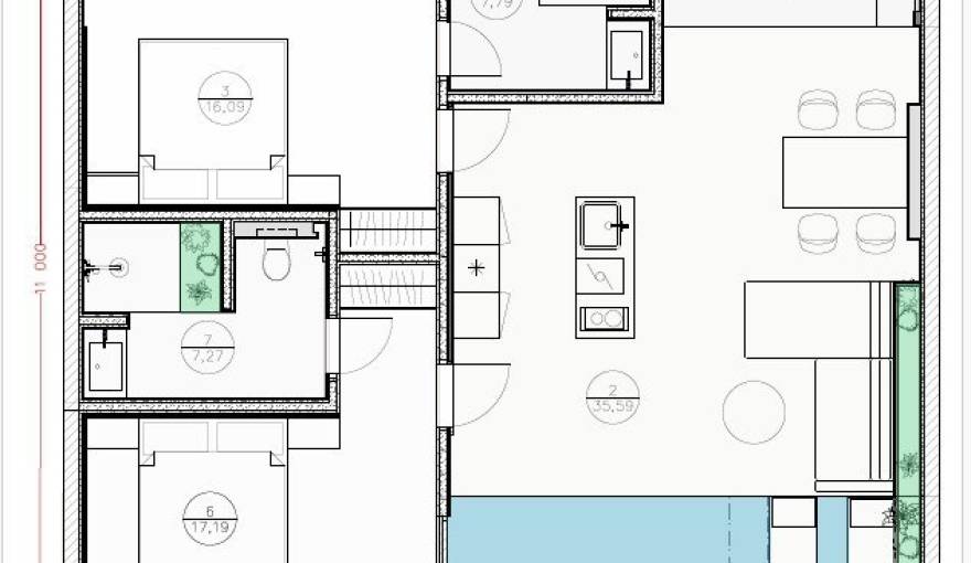 Plans Green Flow Villas