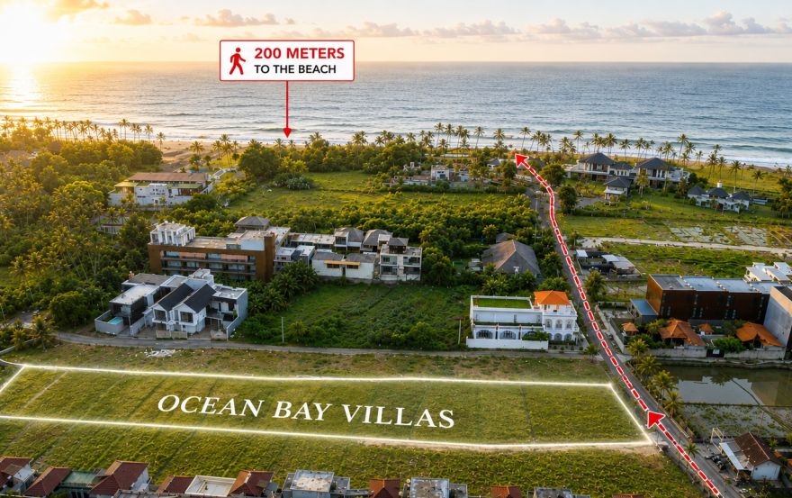 Site plan – Ocean Bay Villas