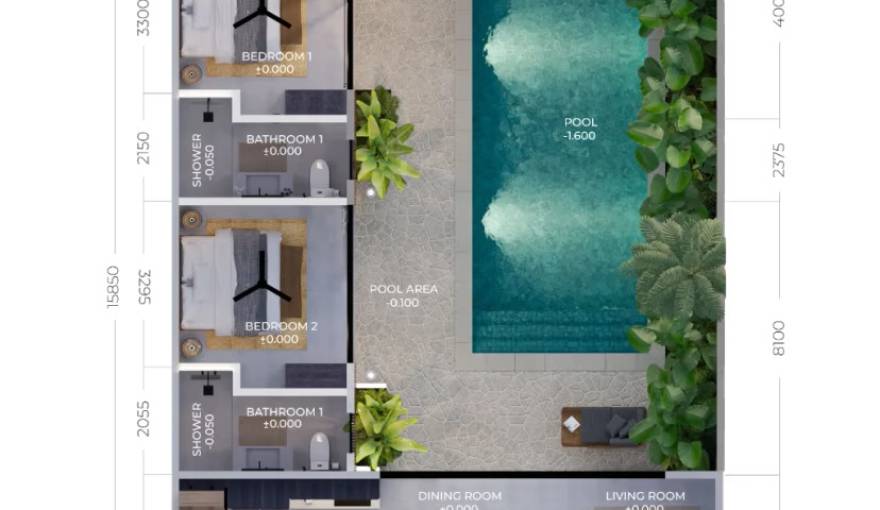 Plans Nara Villas