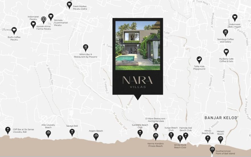 Site plan – Nara Villas