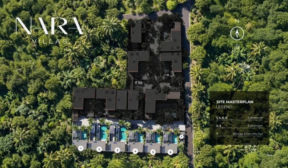General plan – Nara Villas#