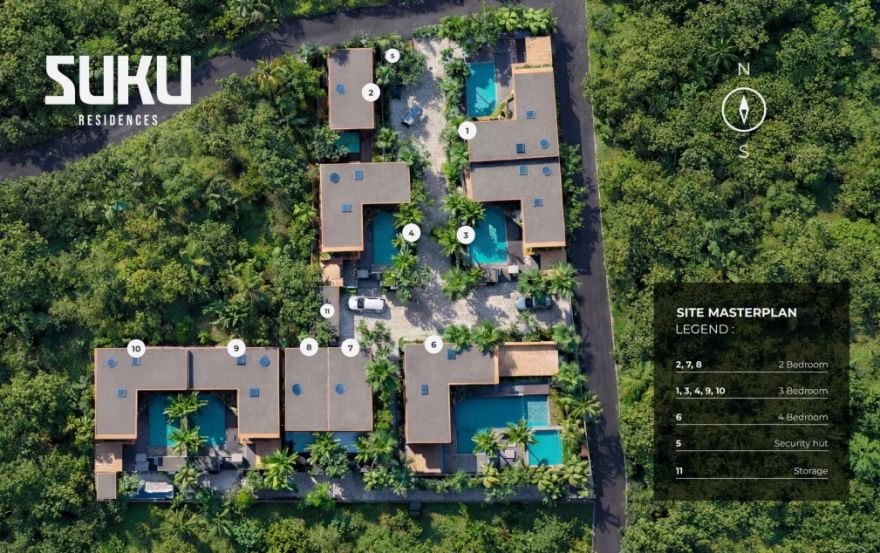 Site plan – Suku Residences