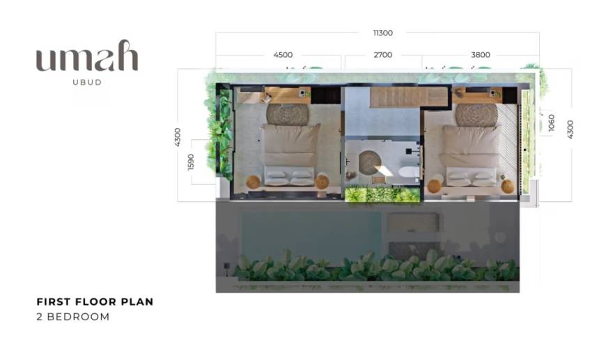Plans Umah Ubud