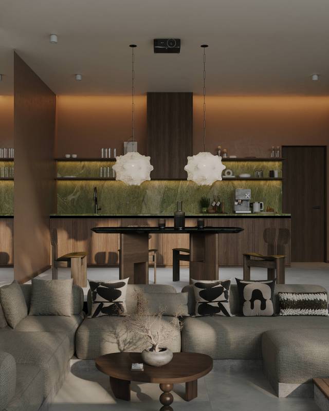 Interior design – Green Dragon#