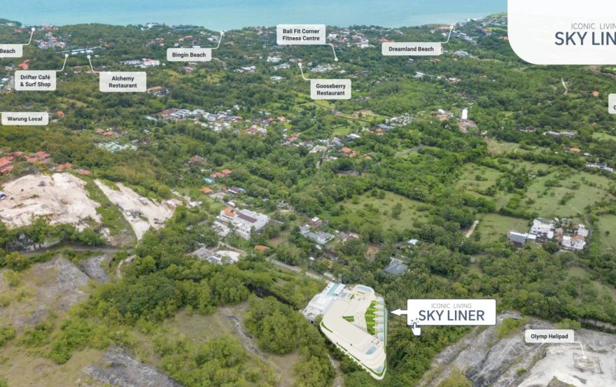 Site plan – Sky Liner