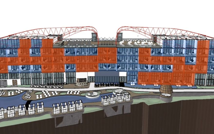 Site plan – Virgin Beach